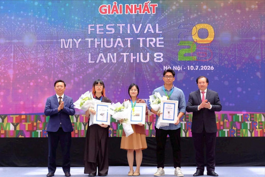 Festival Mỹ thuật trẻ lần thứ 8: Tôn vinh sự sáng tạo, hội nhập và bản sắc của nghệ sĩ