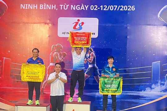 Boxing Hà Nội giành 4 ngôi Nhất toàn đoàn tại giải trẻ toàn quốc 2026