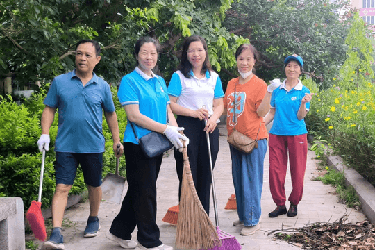 Đưa bảo vệ môi trường thành việc làm thường xuyên ở Phú Diễn