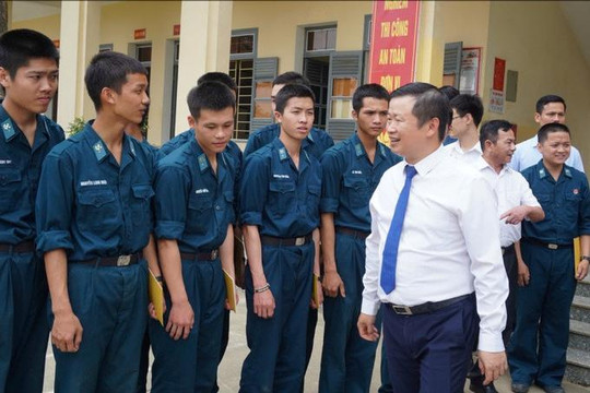 Xã Dân Hòa: Khơi dậy tinh thần tự nguyện nhập ngũ của thanh niên