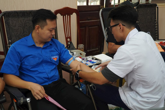Xã Chương Dương tiếp nhận 360 đơn vị máu tại Ngày hội hiến máu tình nguyện