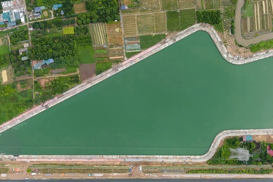 Hà Nội bàn giao 7 công trình khẩn cấp tăng sức chống úng ngập trong mùa mưa