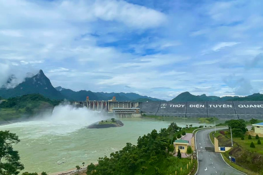 Thông tin mới nhất về điều tiết lũ trên lưu vực sông Hồng
