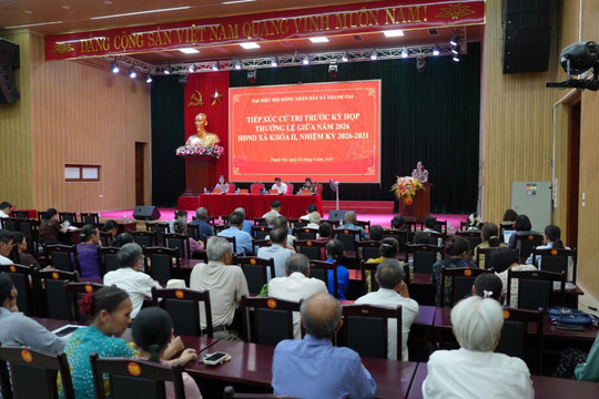 Xã Thanh Oai phát huy vai trò của hệ thống chính trị trong vận hành mô hình chính quyền địa phương hai cấp