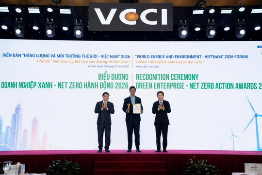 Techcombank được vinh danh trong Top 10 Net Zero Việt Nam 2026: Khẳng định vị thế tiên phong trong lĩnh vực tài chính xanh tại Việt Nam