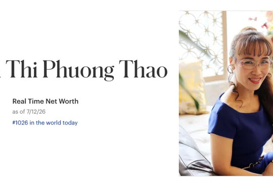 [Podcast] Tin tức ngày 13-7: Bà Nguyễn Thị Phương Thảo tiếp tục là nữ tỷ phú tự thân duy nhất Đông Nam Á