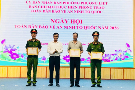 Phường Phương Liệt: Phát huy hiệu quả phong trào Toàn dân bảo vệ an ninh Tổ quốc