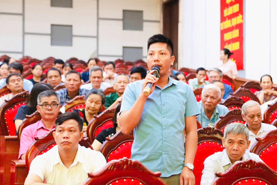 Tập trung giải quyết những vấn đề dân sinh, xã hội
