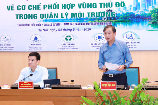 Tổ chức thực hiện Quy chế phối hợp Vùng Thủ đô trong quản lý môi trường