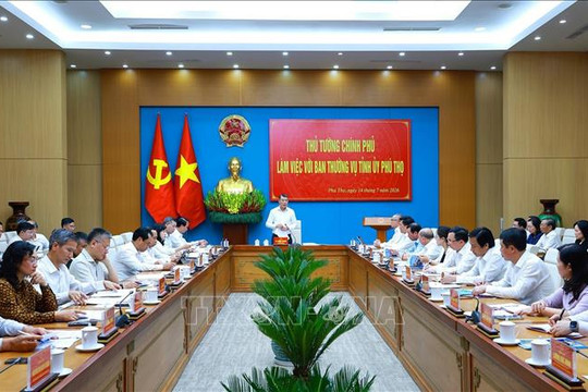 Thủ tướng Lê Minh Hưng: Phấn đấu đưa Phú Thọ trở thành "thủ phủ" công nghiệp của cả nước