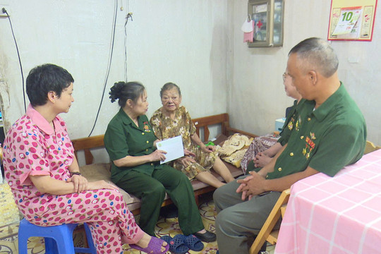 Bồi đắp mãi nghĩa tình cựu thanh niên xung phong