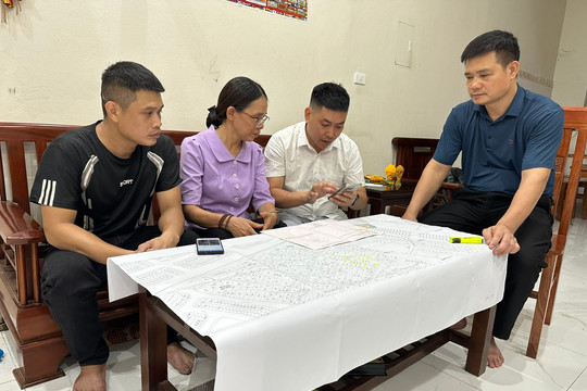Phường Dương Nội: “Đi từng ngõ, gõ từng nhà, rà từng thửa đất” làm sạch dữ liệu đất đai