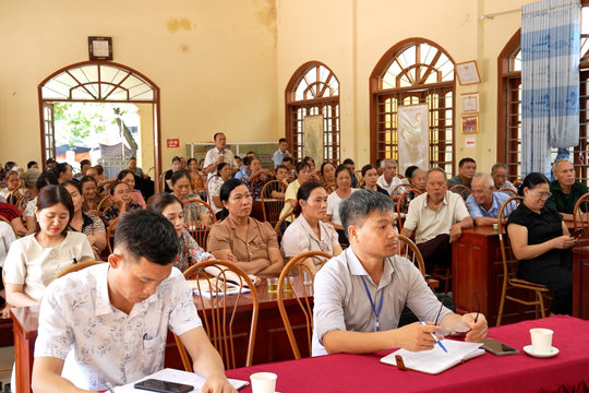 Cử tri xã Thanh Oai kiến nghị đẩy nhanh đầu tư hệ thống cấp nước sạch