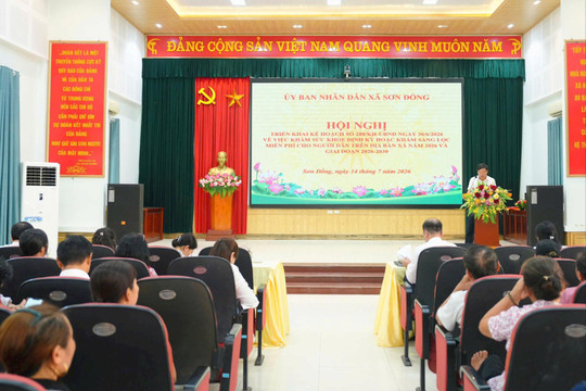 Sơn Đồng triển khai khám sức khỏe định kỳ miễn phí cho người dân