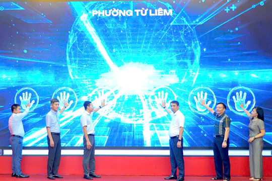 Phường Từ Liêm thí điểm mô hình nền tảng tổ dân phố số thông minh