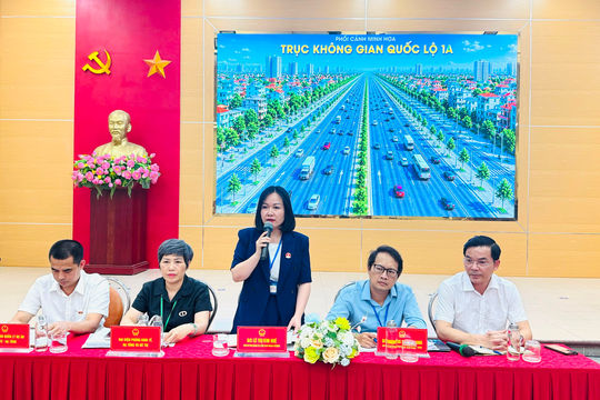 Công bố chính sách bồi thường, tái định cư dự án Trục không gian quốc lộ 1A
