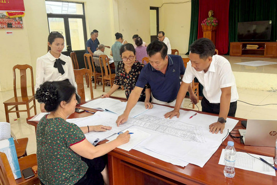 Gần 14.000 thửa đất được rà soát, Quốc Oai tăng tốc làm sạch dữ liệu địa chính