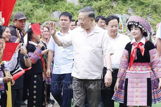 Tổng Bí thư, Chủ tịch nước Tô Lâm: Tạo môi trường an ninh, an toàn vì cuộc sống bình yên, hạnh phúc của nhân dân