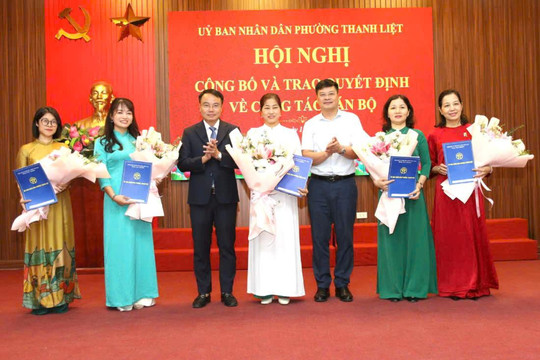 Phường Thanh Liệt triển khai công tác PCCC và kiện toàn cán bộ