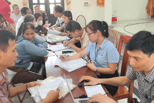 Xã Đan Phượng phấn đấu hoàn thiện cơ sở dữ liệu đất đai trước 31-7