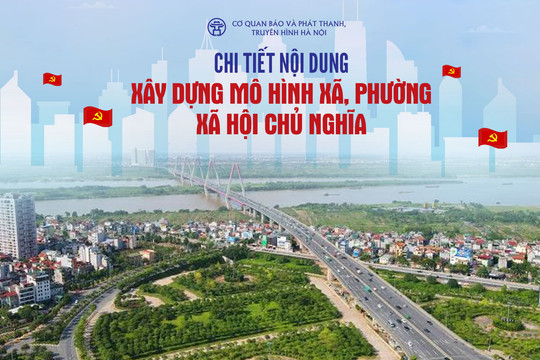 Chi tiết nội dung xây dựng mô hình xã, phường xã hội chủ nghĩa tại Hà Nội