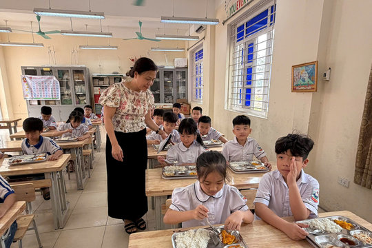 Xã Ứng Thiên sắp xếp 18 trường công lập thành 6 trường