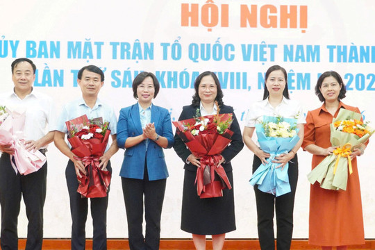 Ủy ban MTTQ Việt Nam thành phố Hà Nội có tân Phó Chủ tịch