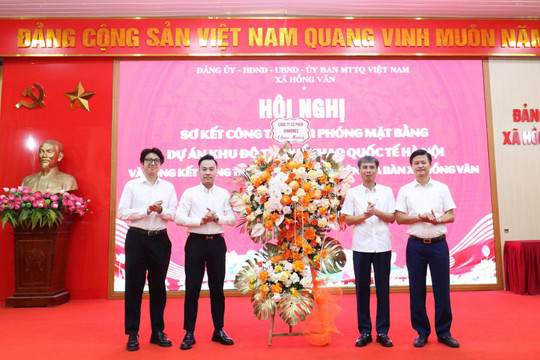 Xã Hồng Vân: Cơ bản hoàn thành bàn giao mặt bằng Dự án Khu đô thị thể thao quốc tế Hà Nội