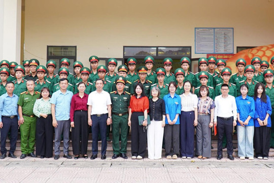 Xã Trung Giã tổ chức hành quân dã ngoại làm công tác dân vận năm 2026