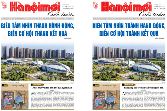 Đón đọc Hànộimới Cuối tuần số 29