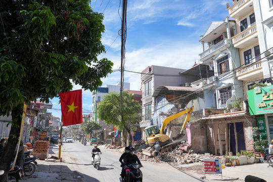 Xã Nam Phù triển khai nâng cấp tuyến đường Ngũ Hiệp - Đông Mỹ
