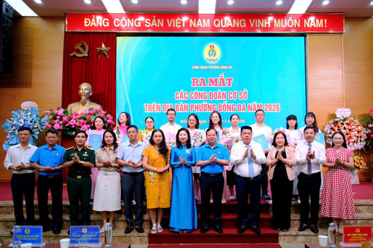 Công đoàn phường Đống Đa đổi mới hoạt động, chăm lo đoàn viên từ cơ sở