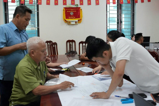 Hoài Đức: Tăng tốc chiến dịch số hóa đất đai