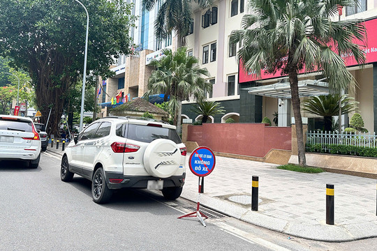 Xóa nạn đặt biển “giữ chỗ” nơi công cộng