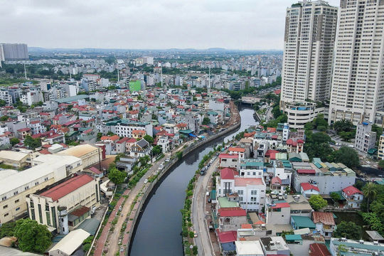 Kênh La Khê tăng tốc hoàn thiện, kỳ vọng nâng cao năng lực chống ngập phía Tây Hà Nội