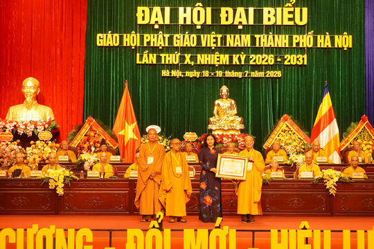 Phật giáo đồng hành xây dựng Thủ đô văn minh, hiện đại, hạnh phúc