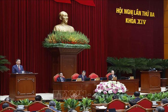 Phát biểu của Tổng Bí thư, Chủ tịch nước Tô Lâm tại Khai mạc Hội nghị lần thứ ba Ban Chấp hành Trung ương Đảng khóa XIV