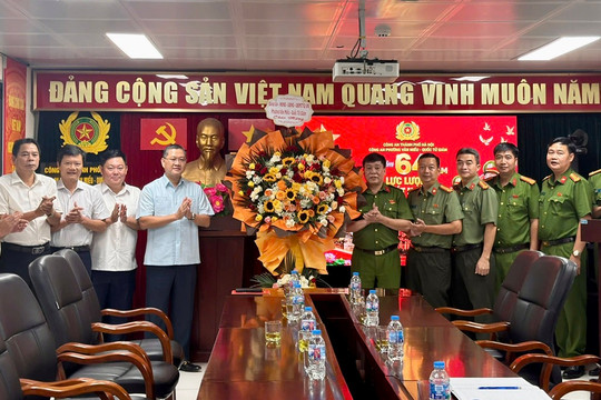 Công an phường Văn Miếu - Quốc Tử Giám giữ vững an ninh trật tự địa bàn
