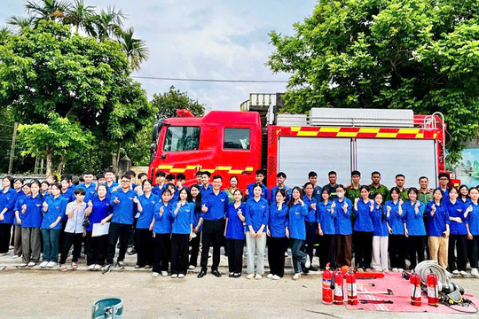 Xã Liên Minh: Nâng cao kỹ năng an toàn cho thanh thiếu nhi dịp hè