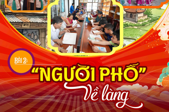 Bài 2: “Người phố” về làng