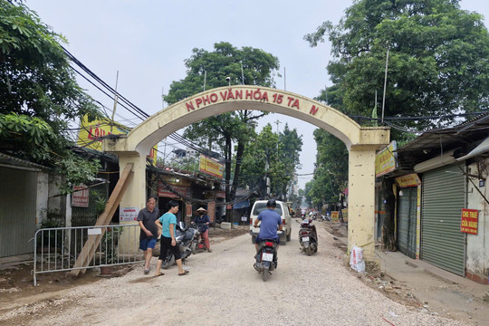 Khẩn trương hoàn thiện tuyến cống Phú Đô - Mai Dịch