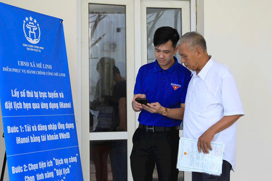 Hà Nội: Đưa chuyển đổi số đến từng khu dân cư