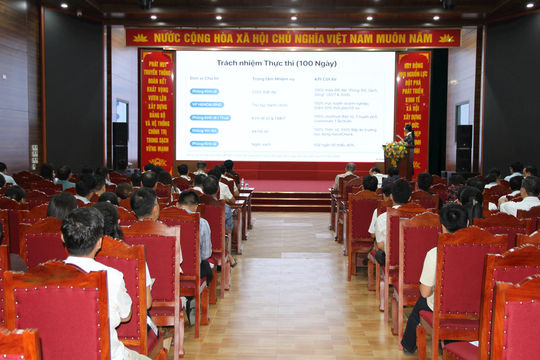 Xã Mỹ Đức triển khai đợt cao điểm 100 ngày thực hiện các nhiệm vụ trọng tâm về chuyển đổi số