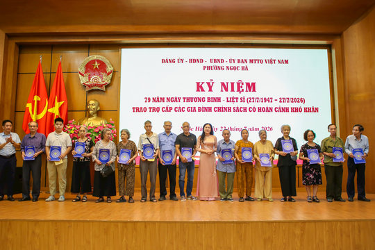 Phường Ngọc Hà tri ân các thế hệ người có công với cách mạng