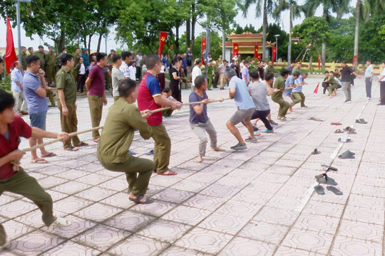 Ứng Hòa sôi nổi giải thể thao chào mừng Ngày hội toàn dân bảo vệ an ninh Tổ quốc
