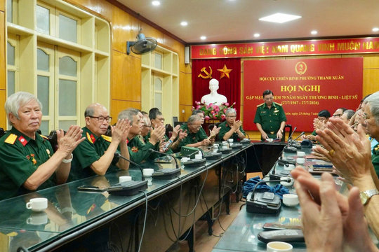 Cựu chiến binh phường Thanh Xuân kể chuyện một thời lửa đạn