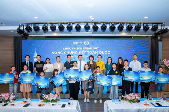 IOE Speak Out 2026: Khi tiếng Anh được đánh giá bằng năng lực sử dụng thực tế