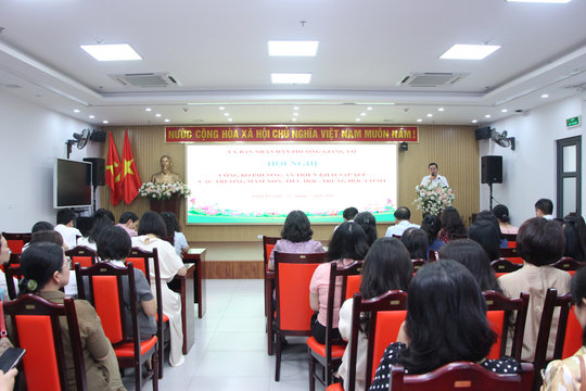 Phường Giảng Võ xây dựng phương án sắp xếp còn 8 trường công lập