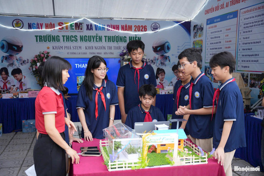 Giáo dục STEM gắn với thực tiễn tại xã Vân Đình