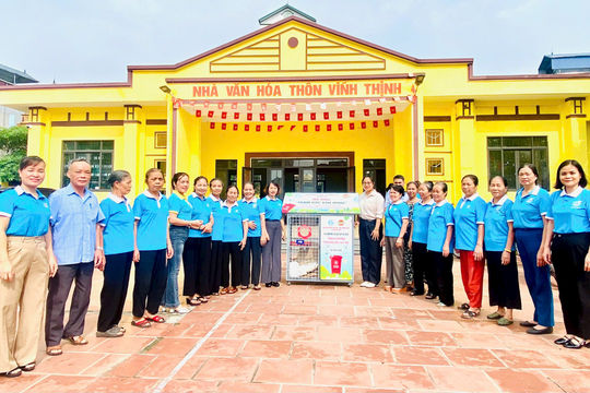 Ngọc Hồi ra mắt mô hình “Nông dân, phụ nữ phân loại rác - Sống xanh mỗi ngày”